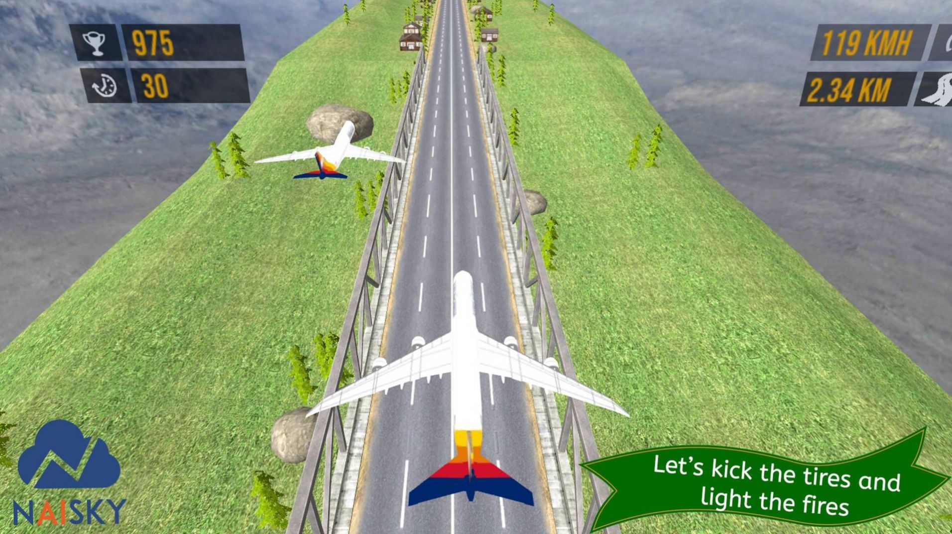 VR空客飞机驾驶模拟截图
