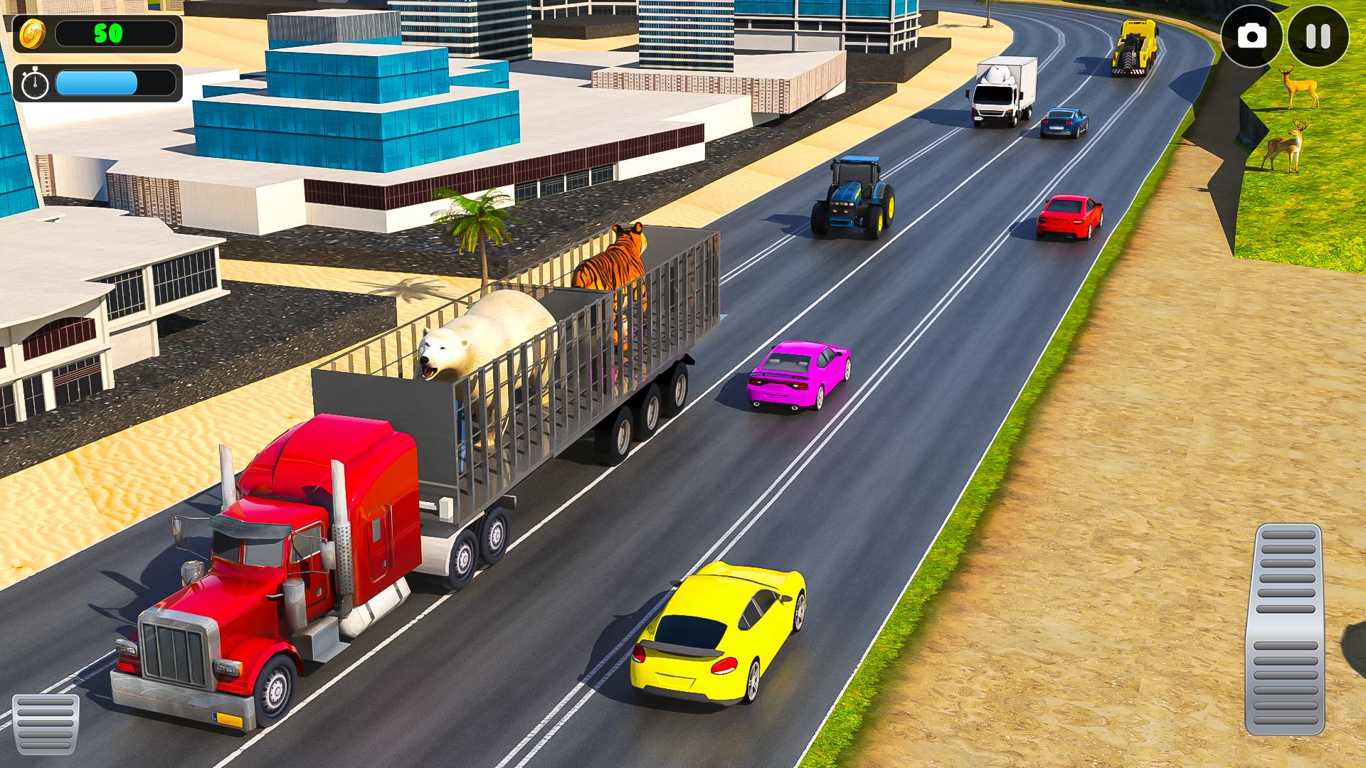 农场动物货运卡车模拟3D截图