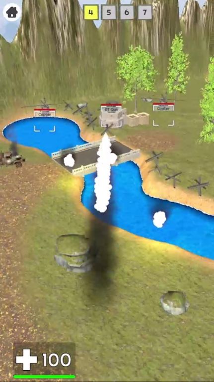 火炮坦克攻击游戏下载截图