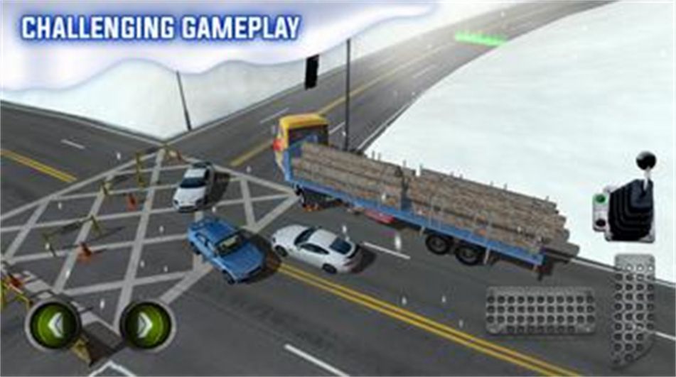 冰路卡车停车模拟游戏下载截图