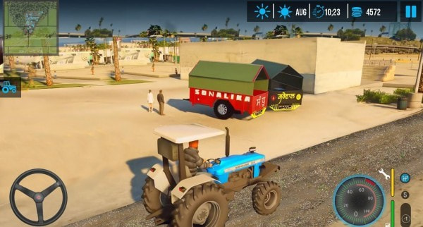 农业拖拉机模拟游戏下载截图