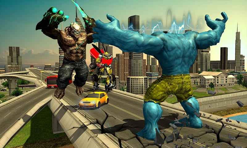超级英雄怪物城之战游戏最新版截图