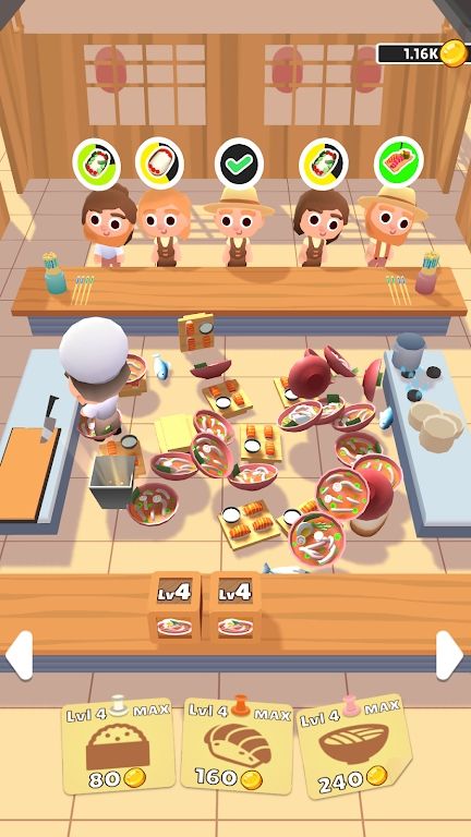 合并忙碌餐厅游戏下载截图
