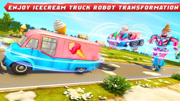 冰淇淋变形机器人截图