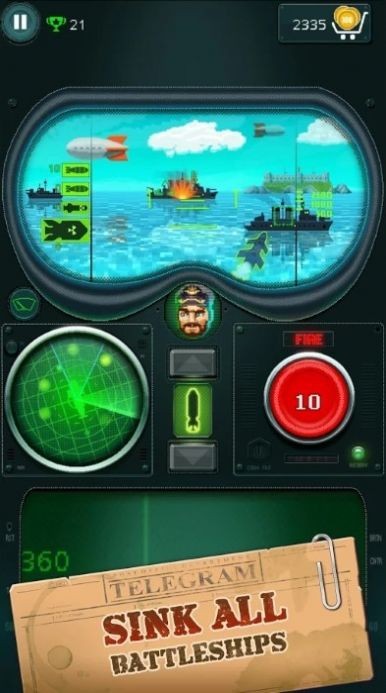 沉没潜艇鱼雷截图