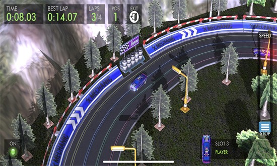 高科技赛车轨道赛车模拟截图