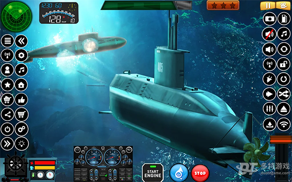 潜艇海军战舰作战截图