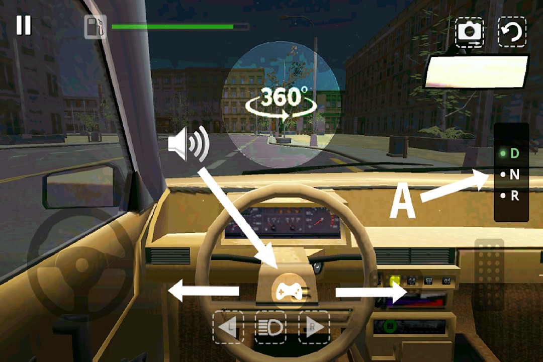 真实汽车驾驶模拟器截图