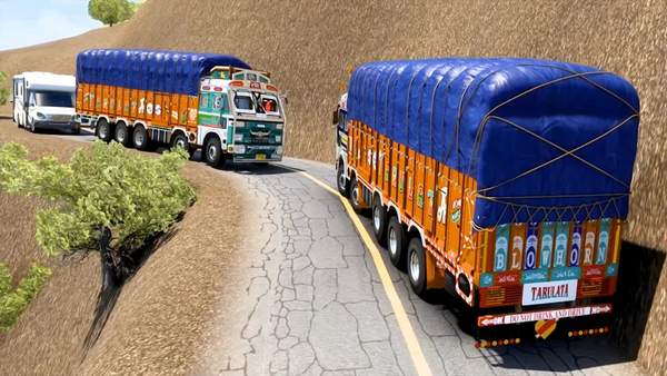 印度卡车货物运输截图
