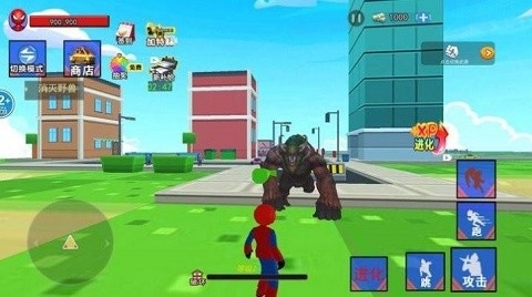 超级蜘蛛战士截图