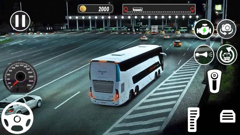 公交司机驾控模拟截图