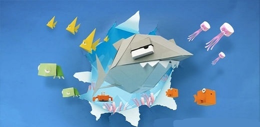 折纸鲨鱼截图