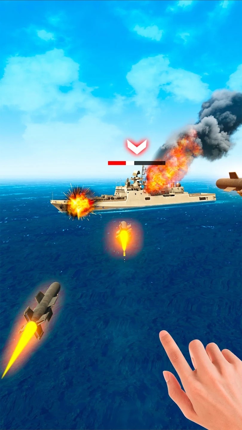 无人机攻击3D海上作战截图