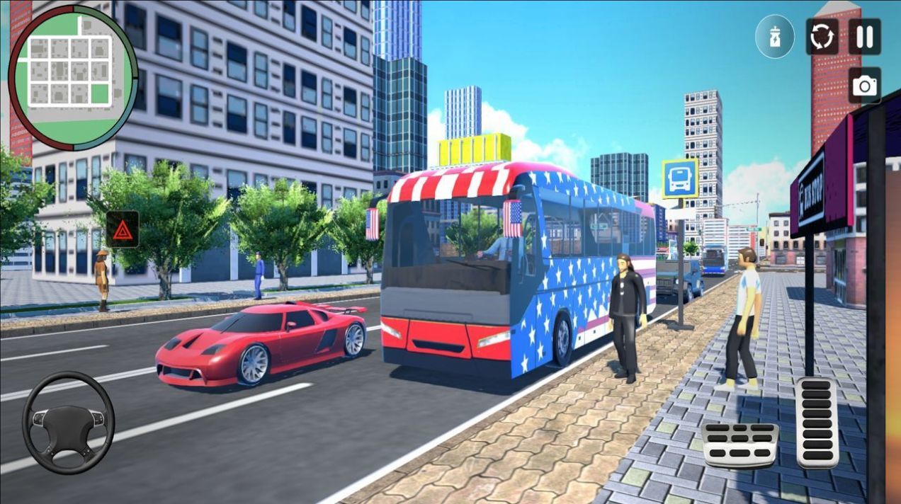 巴士模拟器终极骑行截图