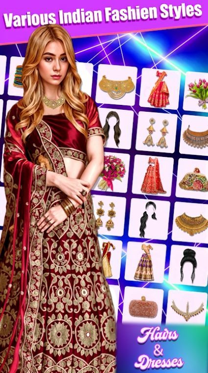 印度美容时尚造型师截图