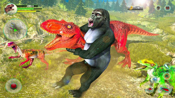 丛林恐龙恐怖攻击3D截图