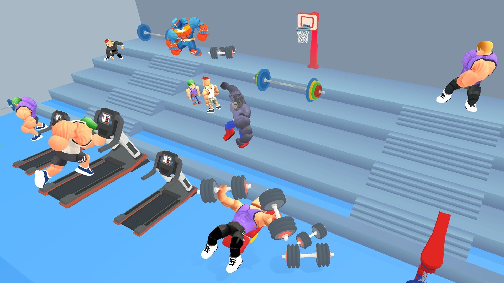 健身房举重英雄肌肉发达安卓版截图